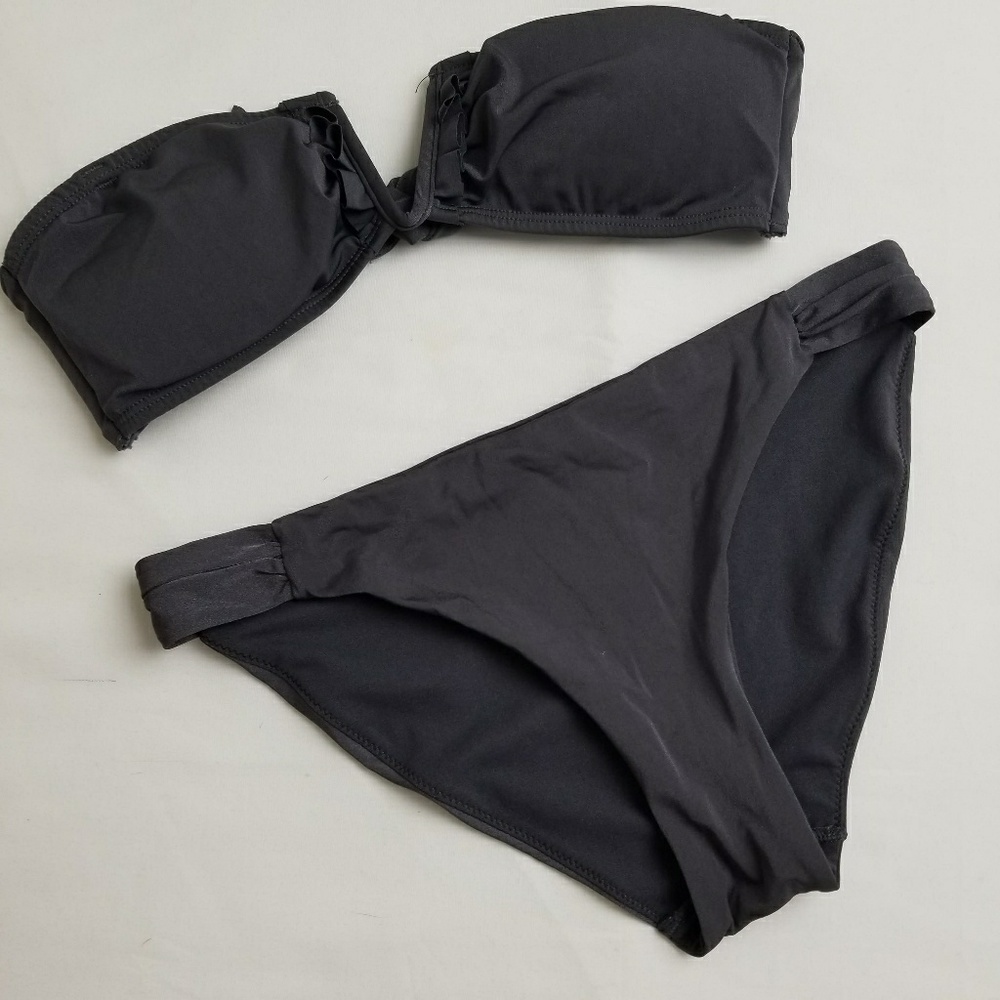 H&M dark grey bathing suit size 6